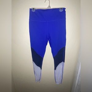 Fabletics- blue leggings size L
